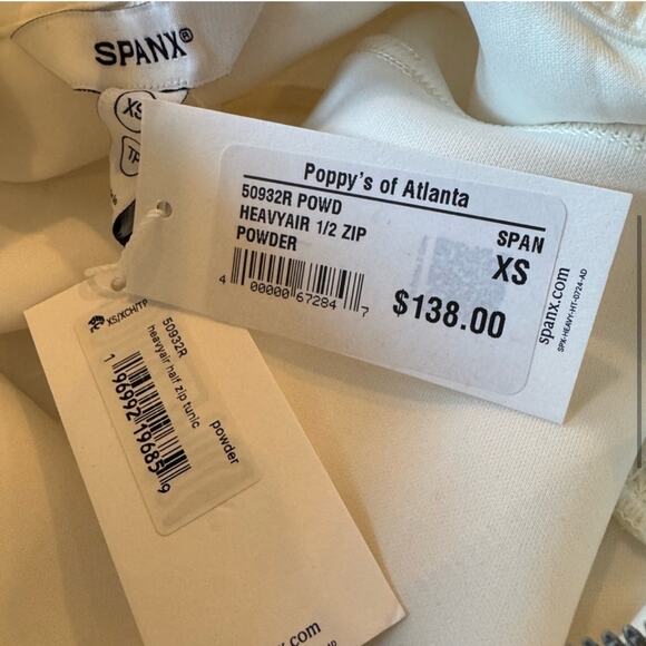 NWT SPANX AirEssentials Luxe Half Zip Tunic - Picture 7 of 8